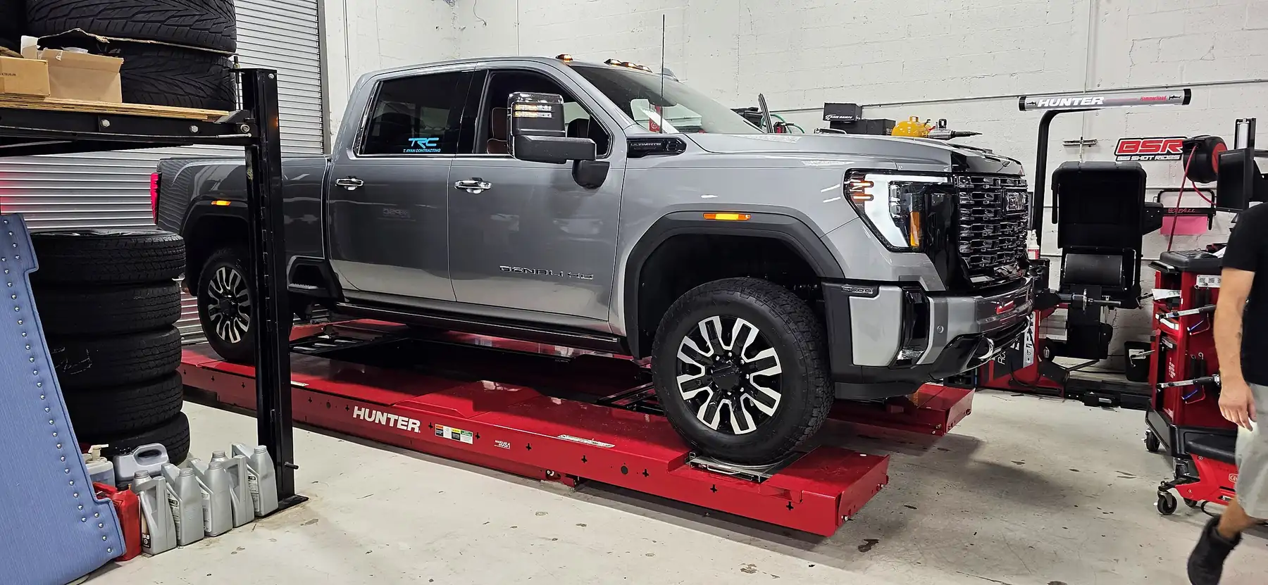 Hunter Hawkeye wheel alignment at Big Shot Rides, Coconut Creek FL