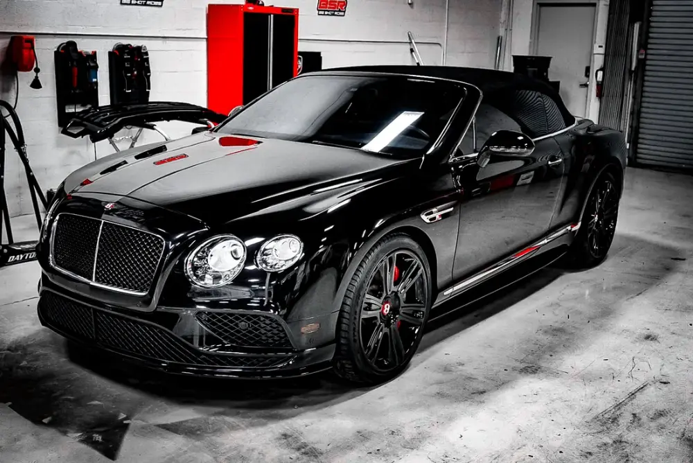 Ceramic coated Bentley Continental GT at Big Shot Rides, Coconut Creek FL