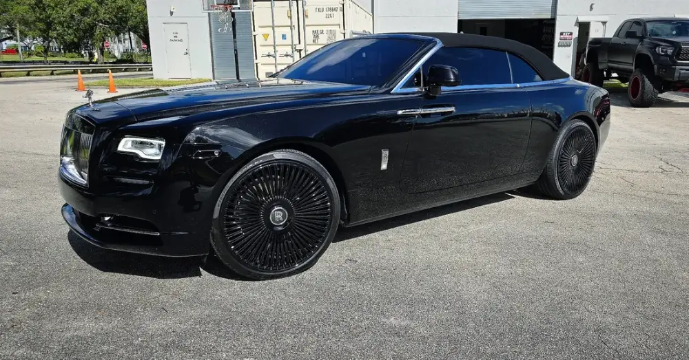 Show-gloss corrected finish at Big Shot Rides