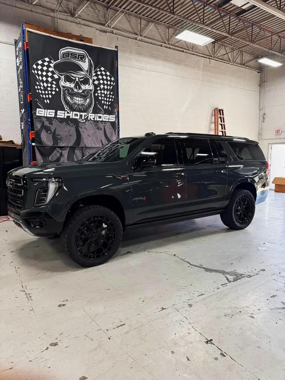 Truck suspension build, Broward County