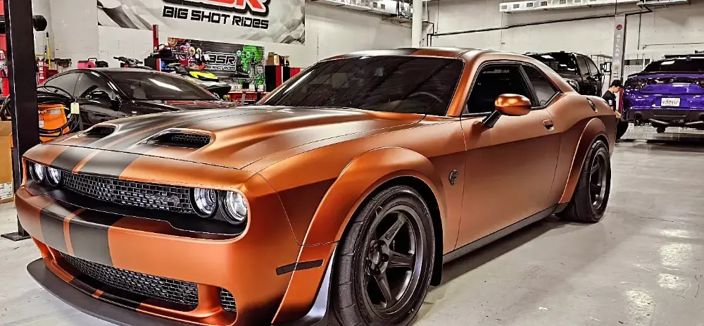Custom suspension build in the Big Shot Rides shop, Coconut Creek FL