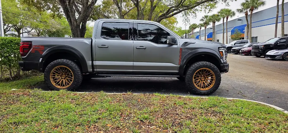 Forged custom wheels installed at Big Shot Rides, Coconut Creek FL