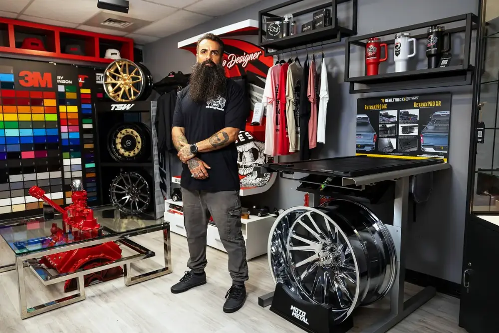 Custom wheels and stance build by Big Shot Rides, Coconut Creek