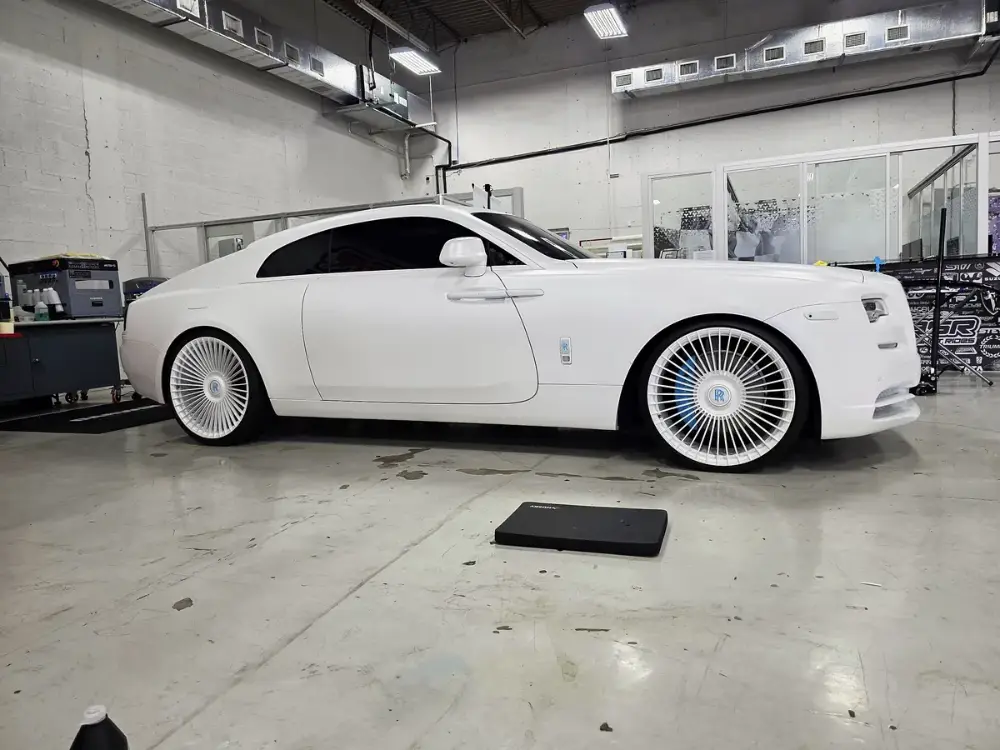 Finished custom wheel build at Big Shot Rides, Coconut Creek FL