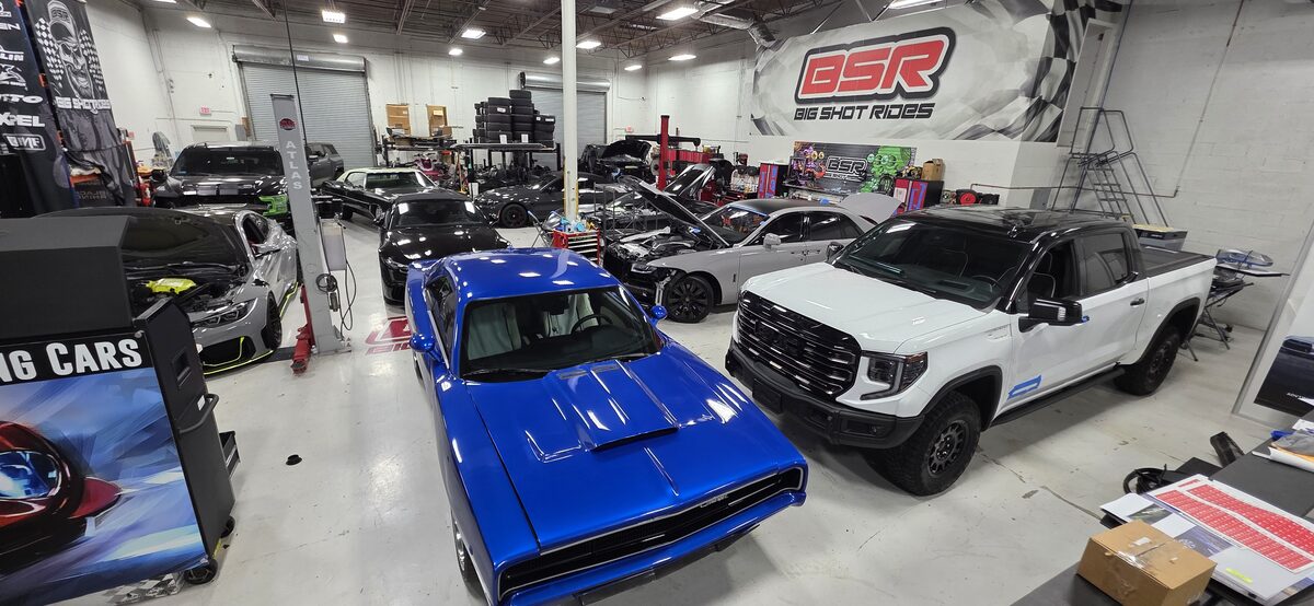 Big Shot Rides Coconut Creek shop floor with custom builds in progress